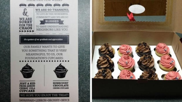 LeBron James cupcakes